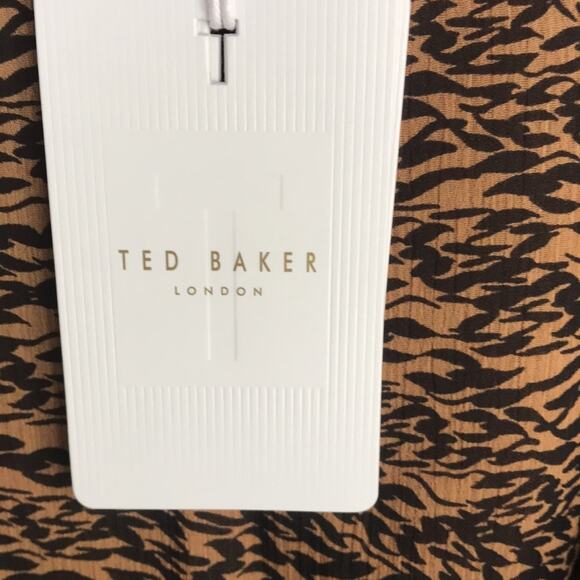 Ted Baker London Leaped Ruffle Mini Skirt Size US 16: Ted Size 6 NWT - Picture 4 of 9